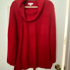 Cowl neck sweater